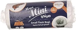 Queen mini trash bags, white - 30 bags