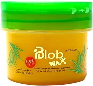 Blob hair wax styling cream with beeswax and coconut - 170 ml