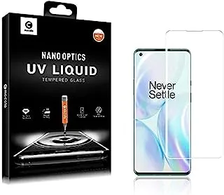 Mocolo Screen Protector Mocolo 3D Liquid Glued Nano Optics Curved Uv Tempered Glass For Oneplus 8 - Clear