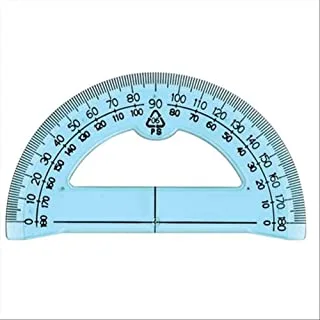 Arda 404SS Protractor Tecnoschool 180° 10cm Blue