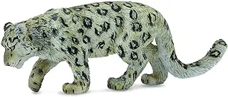 CollectA Wildlife Snow Leopard الكبار لعبة الشكل - نموذج أصلي مرسومة باليد