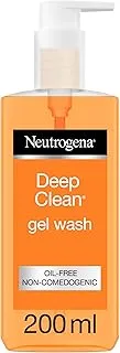 Neutrogena Face Wash, Deep Clean, Gel, 200ml