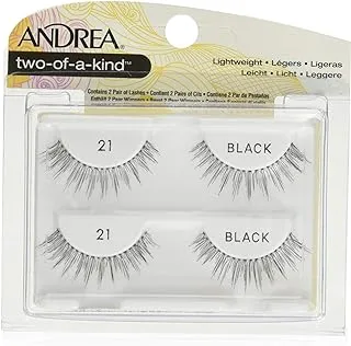 andrea Two Of a Kind Eye Lashes - 21 Black