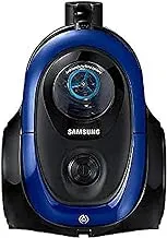 Samsung Canister VC18M2120SB Vacuum Cleaner With Cyclone Force And Anti-Tangle Turbine, 1800W, 1.5L, Blue - (local warranty)