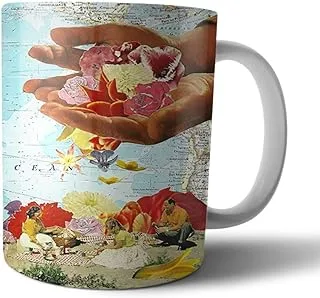 Rack Printed Ceramic Mug - Multi Color