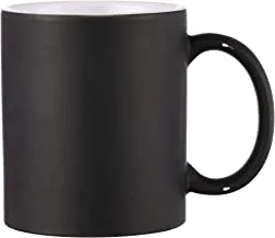 Rack printed ceramic magic mug - multi color