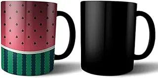 Rack Printed Ceramic Magic Mug - Multi Color