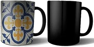 Rack printed ceramic magic mug - multi color