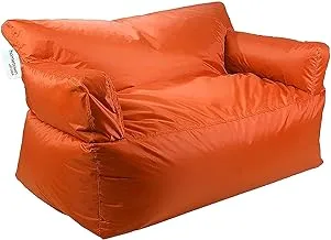 Hometown sofa pvc bean bag, 83x92 cm - orange