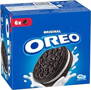 Oreo Vanilla Creme Filled Biscuit Pack of 12- 6 Cookies (52.5g)