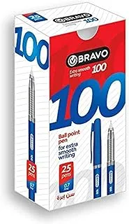 Sasco ball pen bravo 100-25 pen - blue