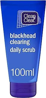 CLEAN & CLEAR, Daily Facial Scrub, Blackhead Clearing, 100ml