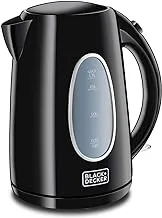 Black+Decker Jc69-b5 2200w Electric Kettle Black 1.7L - 2 Years Official Warranty