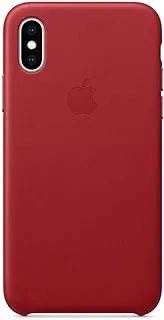 Apple MRWQ2FE/a Leather Back Cover For iPhone XS Max - Red