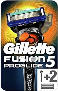 Gillette proglide5 men's razor with flexball handle technology + 2 blade refills