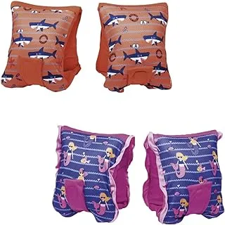 Bestway Best Way Armrests, 3-6 Years, cm. 38X16.5, Size M Girl, 2, Multicoloured, 6942138952797