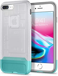 Spigen Classic C1 Back Cover For apple IPhone 8 - White Turquoise