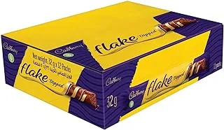 Cadbury Flake Dipped Chocolate Bar (32g)pack of 12