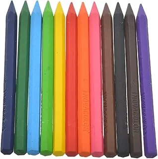 Nova color nc2112 pastel crayons - set of 12