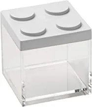 Omada Container BRICKSTORE White CM 10X10X10,5H CAPACITY 0,5L