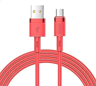 Joyroom S-1224N2 Silicone Micro Cable, 1.2 m - Red