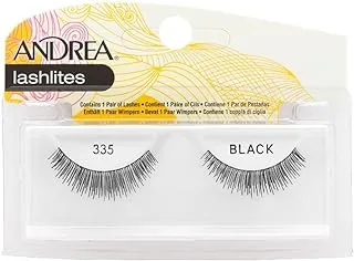 andrea Lashlites Eye Lashes - 335 Black