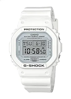 Casio G-Shock Resin Band Unisex Digital Watch - White