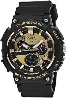 Casio Mens Quartz Watch, Analog Display and Resin Strap