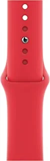 Apple MYAV2ZE/A Silicone Band for Apple Watch Series 6, 44 mm - Red