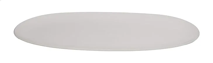 Omada Oval Serving Plate Pangea (Air) White 26 x 48 x h 2.2 cm