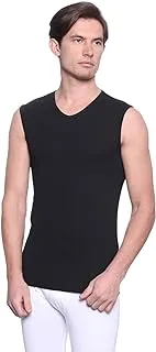 Dice Mens V-Neck Sleeveless Solid Muscle Tee Undershirt