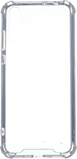 Generic Silicon Hard Back Cover With Protective Edges for Huawei Y8P 2020 - Clear