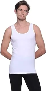 Dice mens Round Neck solid sleeveless Undershirt