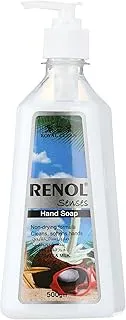 Renol senses hand soap with coconut and milk- 500 ml