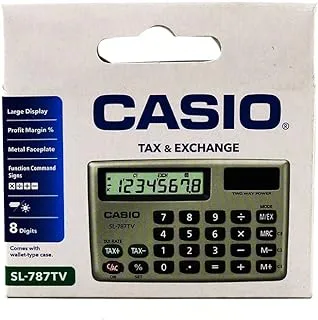 Casio pocket calculator [sl-787tv-gd]