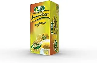 Isis lemon and ginger 20 bags