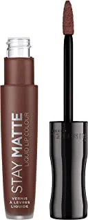 Rimmel london stay matte liquid lip colour, 0.18fl oz 5.5ml, plunge, canvs15-180122