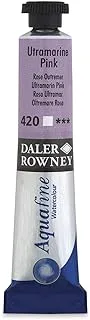 Daler Rowney 131008420 Aqua Fine Water Color - 8 ml, Ultramarine Pink