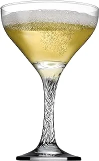 Pasabahce Twist Champagne Saucer Glass - 280ml