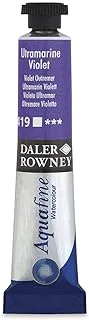 Daler Rowney 131008419 Aqua Fine Water Color - 8 ml, Ultramarine Violet