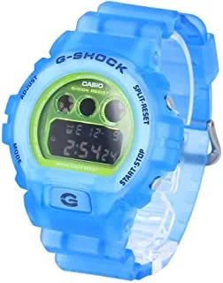 Casio G-Shock DW-6900LS-2DR Resin Round Digital Watch for Men - Blue