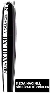 L’Oréal Paris L'Oréal Paris Mega Volume Collagene 24H Mascara, Extra Black, 9ml