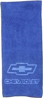 Chevrolet Car Drying Towel, Free Microfiber Cleaning Cloth, Premium Professional Soft Microfiber Towel, Super Absorbent Detailing Towel for Car/Windows/Screen/Kitchen - Blue