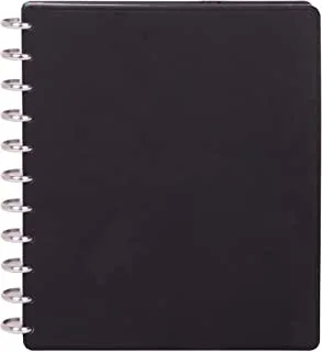 Mintra Talia Discbound Customizable Notebook System, Planner And Organizer - Black