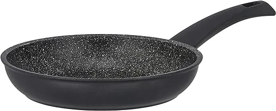 Illa cook on rock deep frying pan, 24 cm - black