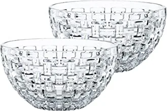 Nachtmann bossa nova bowl with lid, one size, clear