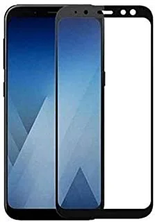 Tempered Glass Screen Protector For Samsung Galaxy A6 2018 5D - Black