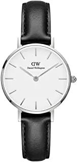 Daniel Wellington Classic Watch Unisex , Japanese Quartz Movement, Analog Display, Black Leather Strap-DW00100242