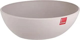 Omada Bowl Pangea (Earth) Taupe 25 x 29 xh 9،5 cm - 3،3 lt