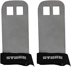 Stark 2 holes small hand grips, set of 2 - grey